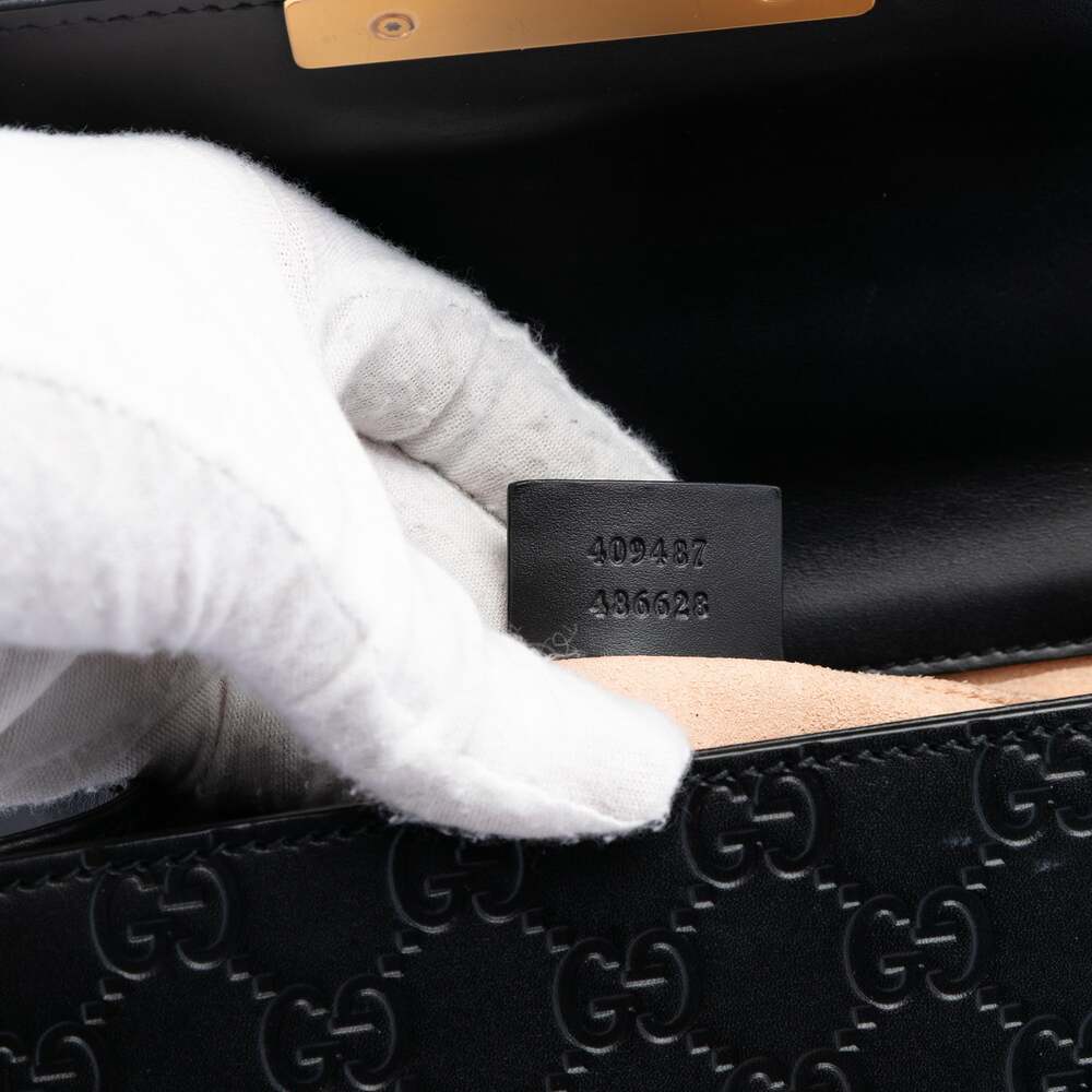 Padlock Shoulder Bag Guccissima Leather #251443G98B - Picture 6 of 7